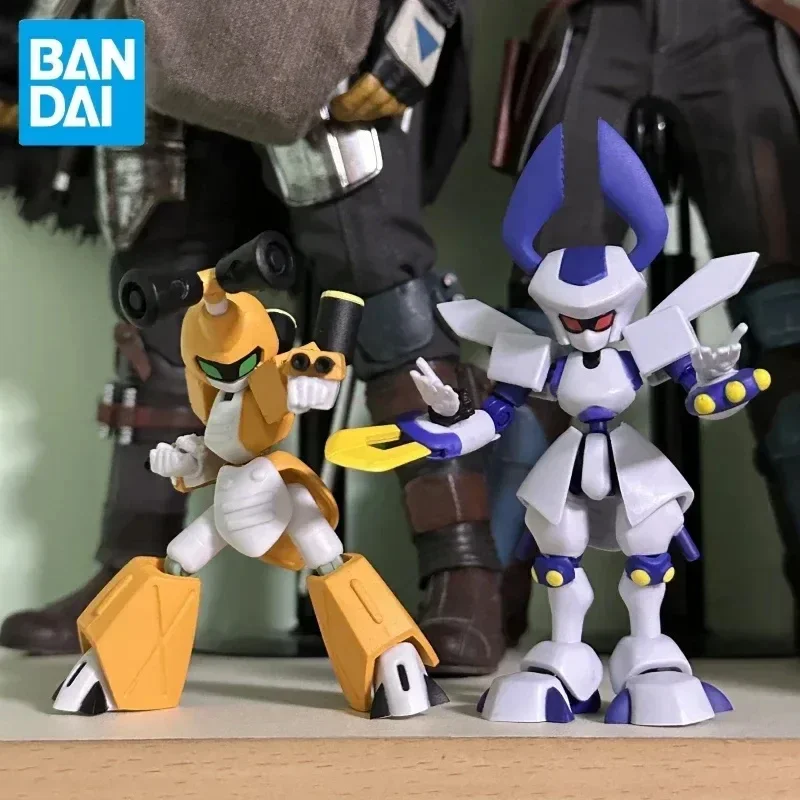 In Stock Bandai Gashapon Toys Medabots Series Super Movable Joint Model Action Figures Doll Anime Assembled Toys Children Gifts