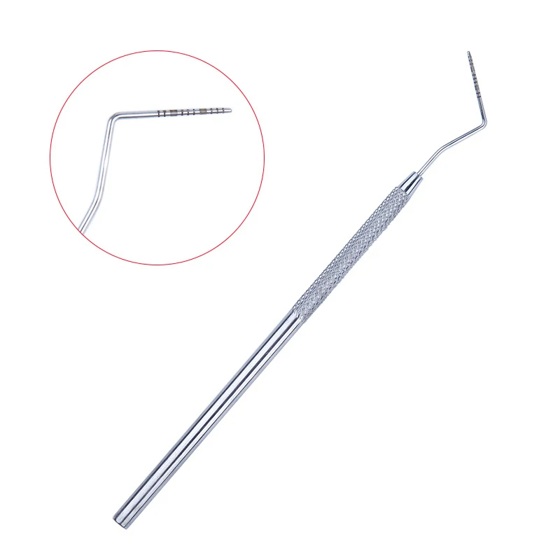 

Dental Periodontal Probe Endodontic Equipment Probe with Scale Dentist Endodontic Tooth Cleaning