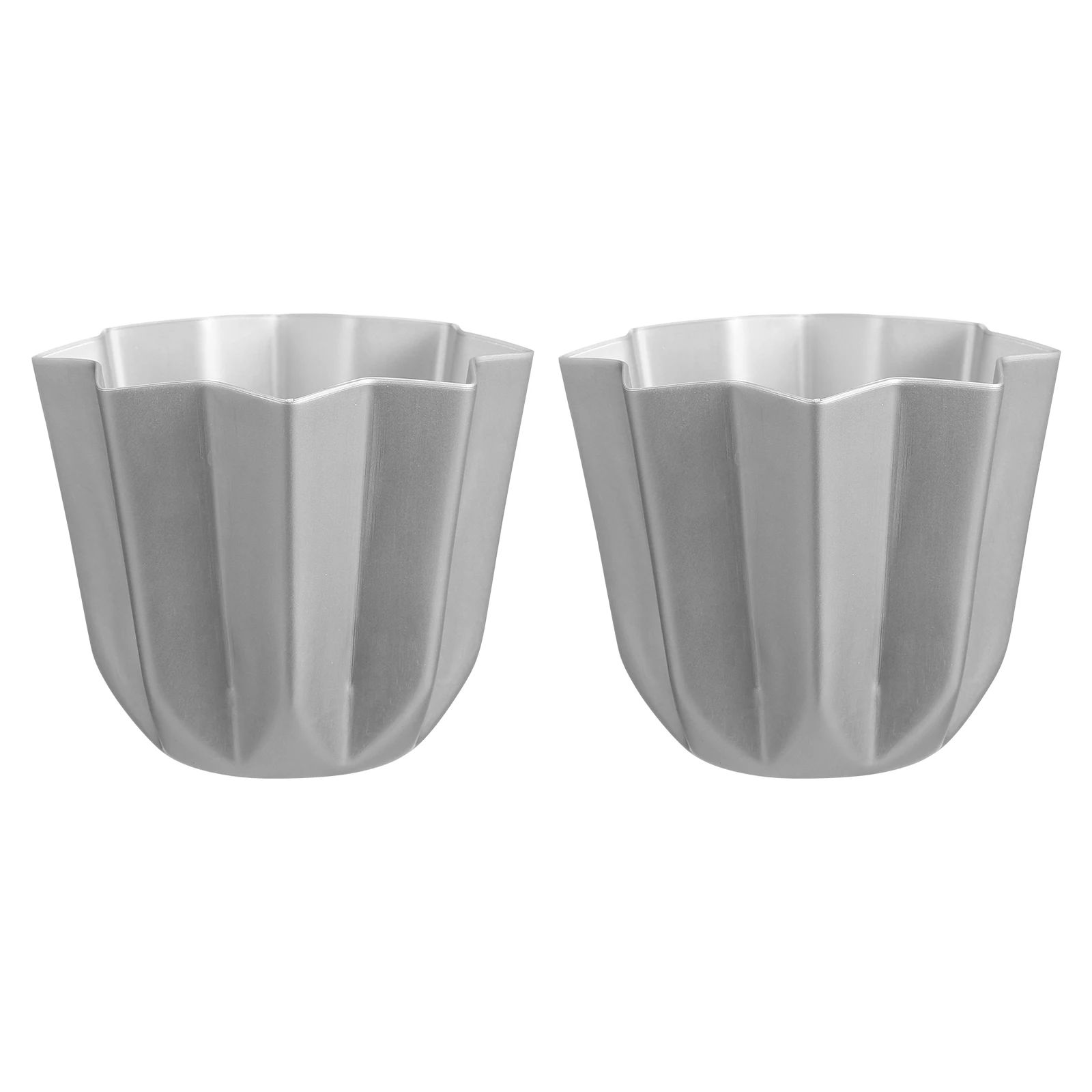 

2Pcs Octagonal Cake Mold Aluminum Alloy Easy Demould Baking Tools Home Professional Tart Pans Mini Dessert Molds Cupcake Baking