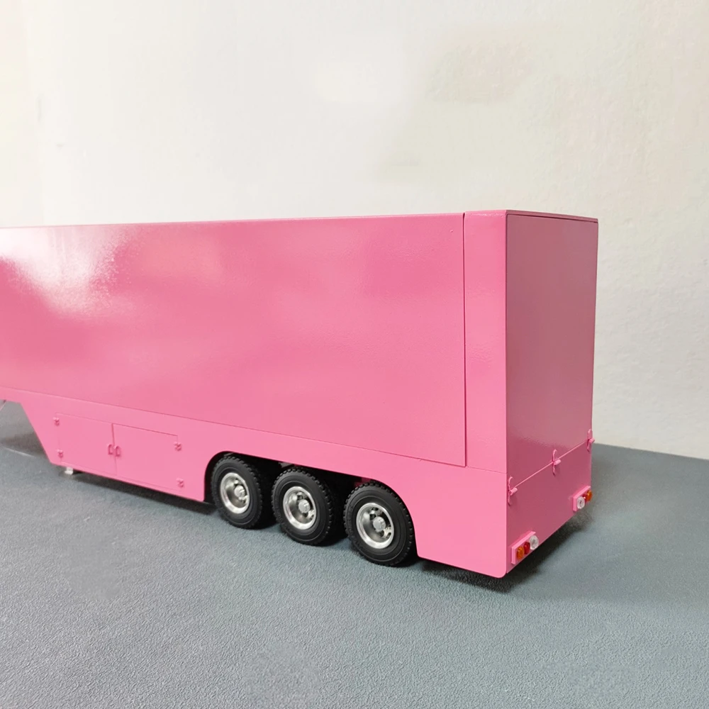 Custom 1/14 RC Lift Flank Box Trailer Metal Tractor Container Container Truck Model RC Trailer Adult Collection Toy