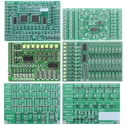 DIY elektronik kiti SMT SMD lehimleme proje uygulama kurulu direnç okul için diyot transistör bileşen kaynak eğitimi