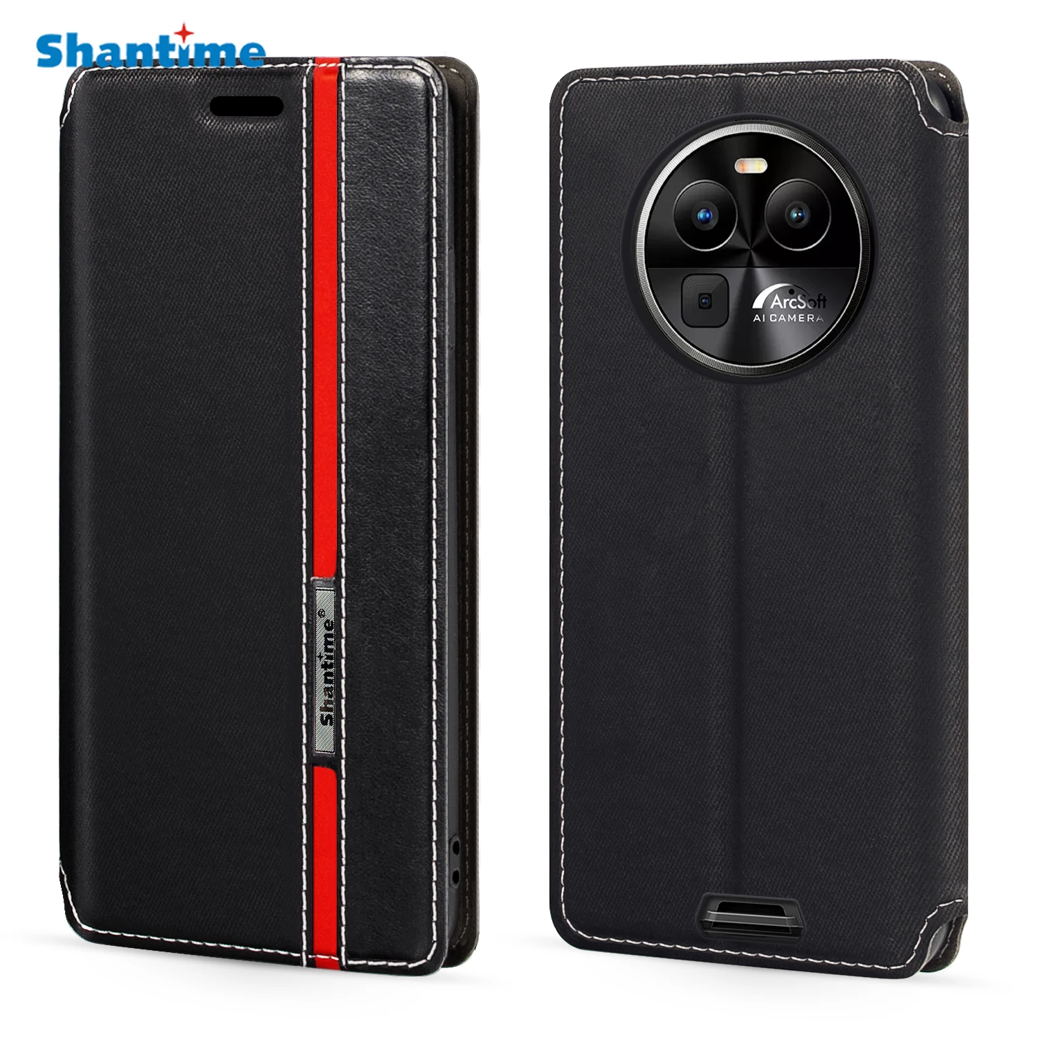 For Blackview BV8100 Case Fashion Multicolor Magnetic Closure Leather Flip Case Cover with Card Holder 6.5 inches