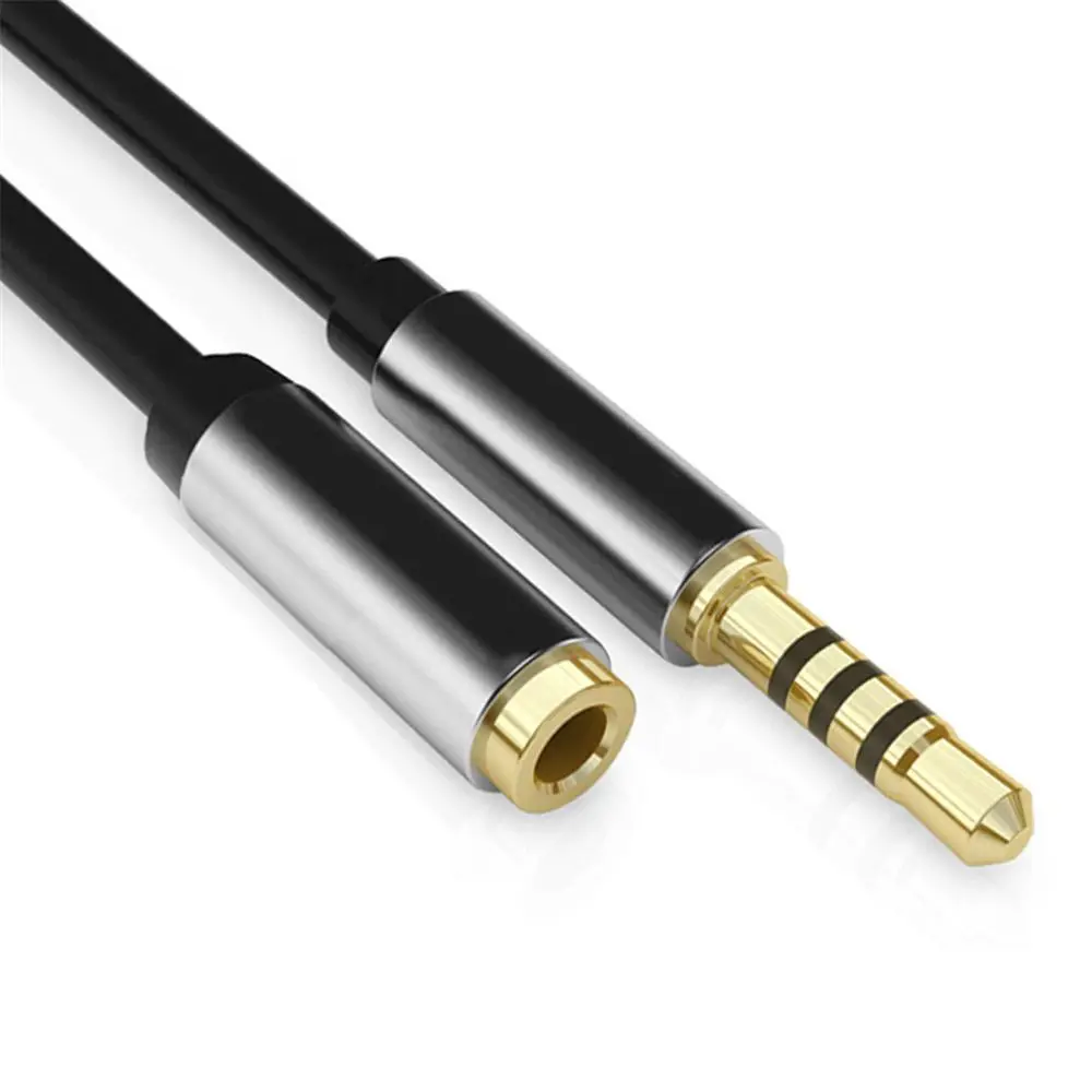 1 m/3 m/5 m AUX Kabel 3.5mm Audio Extension kabel Jack Man-vrouw Hoofdtelefoon Kabel voor Auto Oortelefoon Speaker