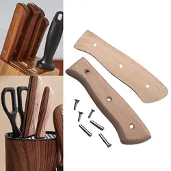 Wood Knife Handle Kitchen Knife Repair Handle Bone Chopping Knife Handle Craft Supply Kitchen Knife Replacement Handle
