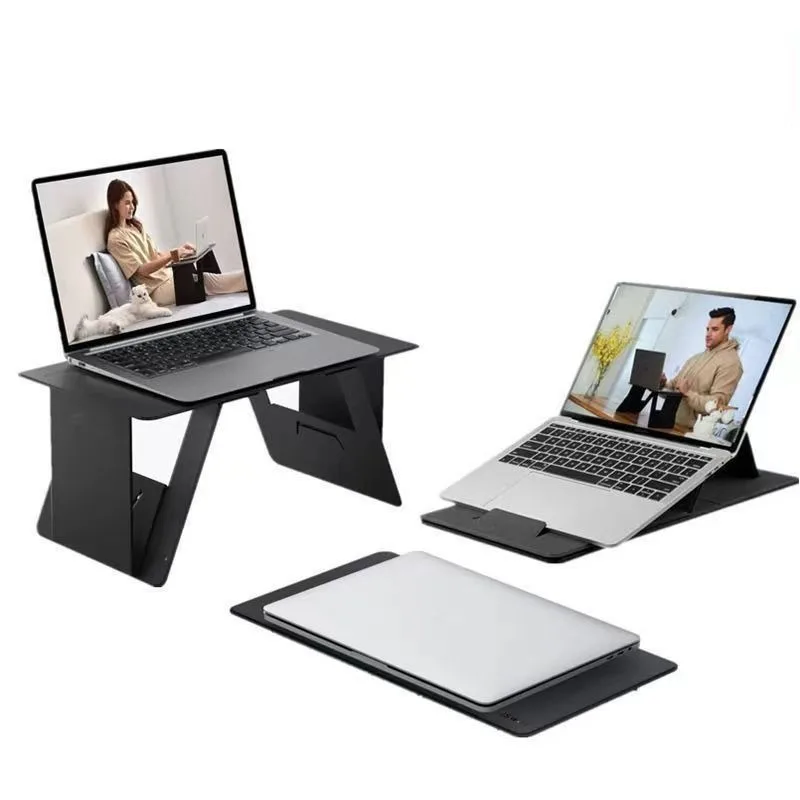 

1PC Flat Bracket Lightweight Laptop Bracket Bed Small Desk Invisible Bracket Foldable Mobile Small Table Board