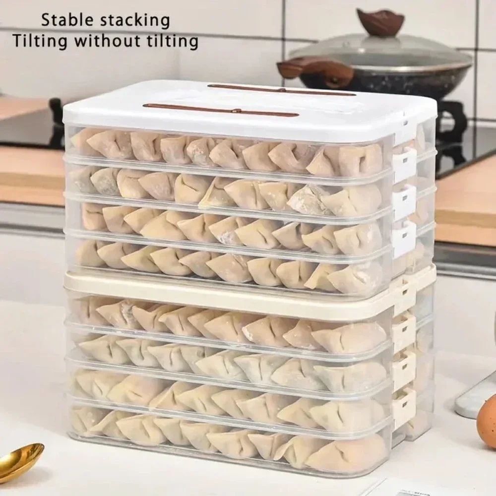 Refrigerator Food Storage Box Simple Organizers Leak-Proof Reusable Plastic Storage Boxes Portable Food Kitchen Travel Practical