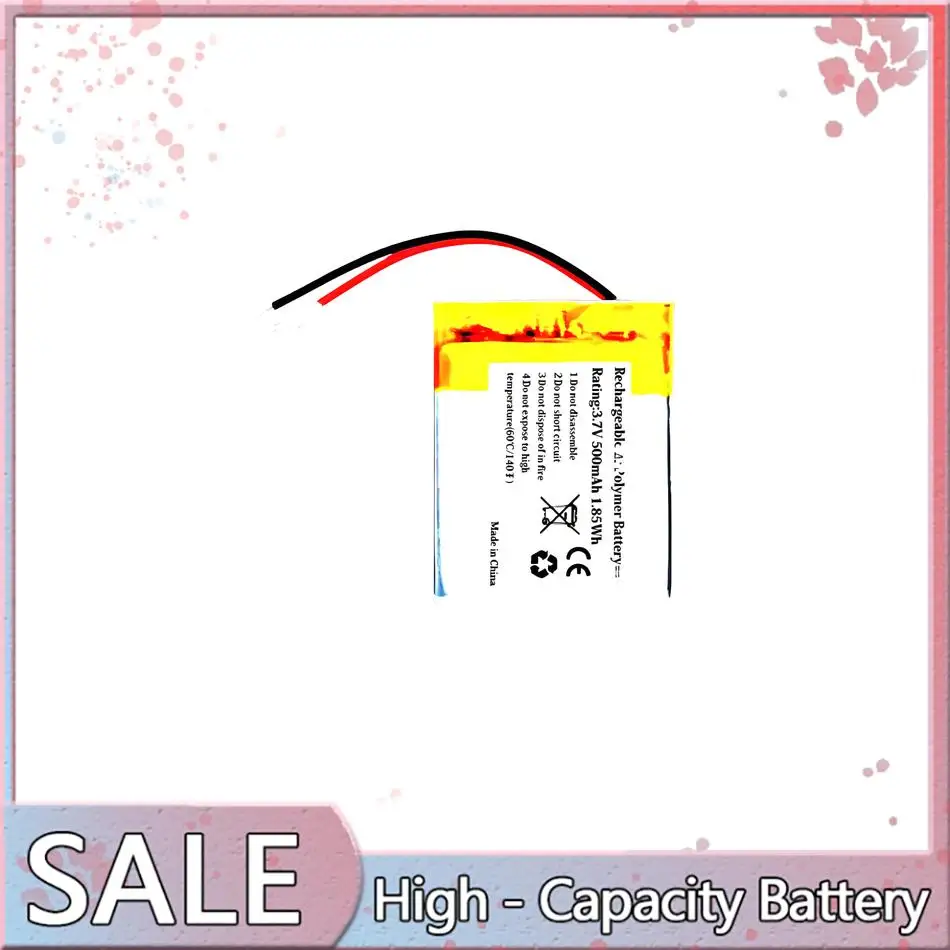 

500mAh Safe For Edifier W855BT Long-Lasting Wireless for Bluetooth Headset Battery