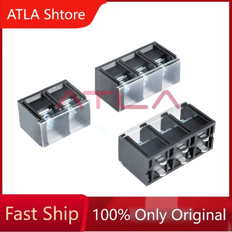 

10 Pieces KF88SA-16.0-2P 3P Direct Plug With Protective Cover 600V/65A 16mm Pitch Fence Type Terminal Block