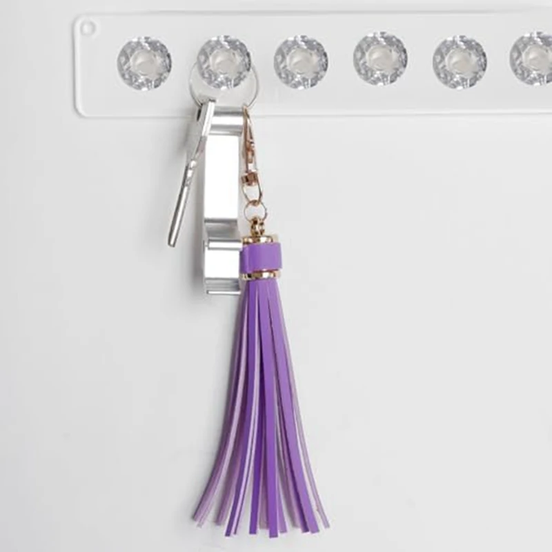 18Pcs Faux Leather Tassel Bulk Keychain Tassels Leather Tassels For Handbag Keychain And Craft