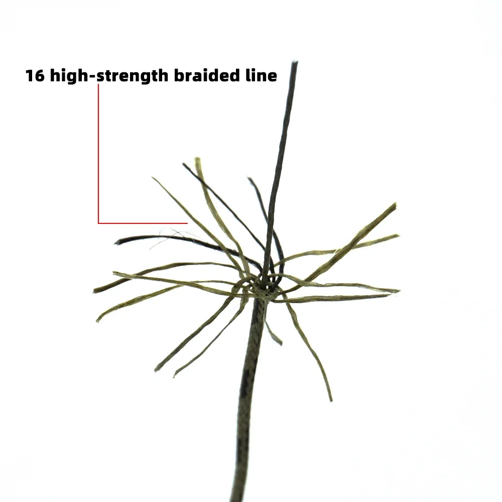 Hirisi 3PCS/PACK Carp Fishing Lead Core With Helicopter Rigs Braided Fishing Line for Carp Rig Lead Clip Fishing Accessories