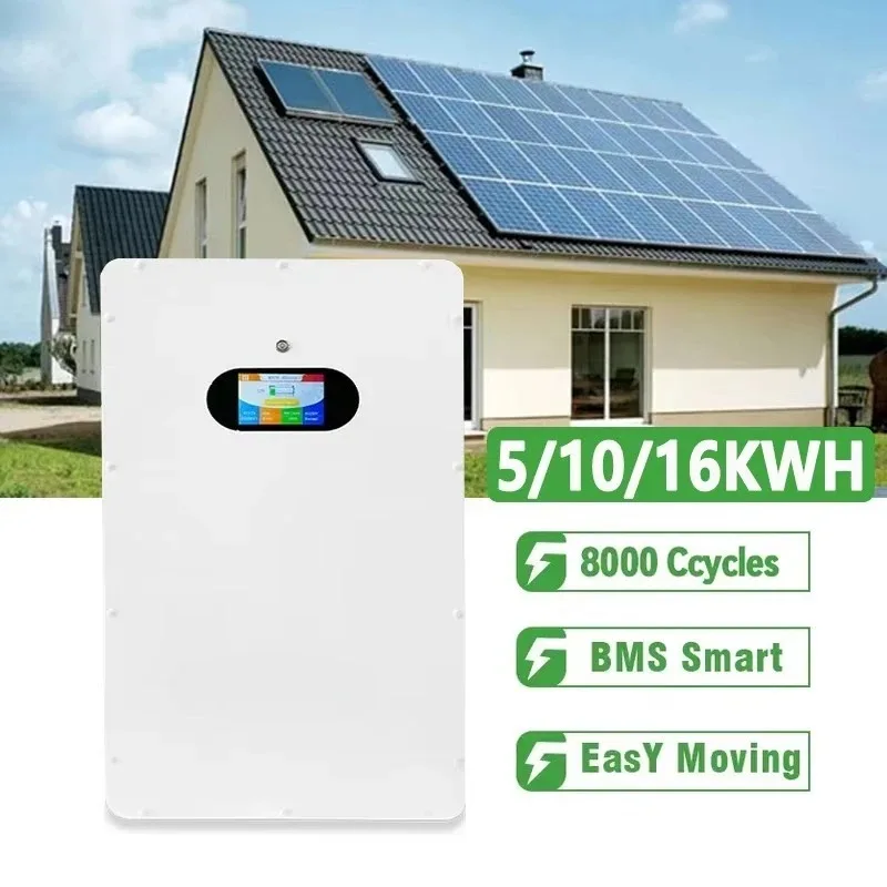 

Solar Energy Storage Battery 100ah 200ah 5kwh 10kwh 16kwh Lithium Battery Lifepo4 Power Wall Mounted Power Wall Battery Storage