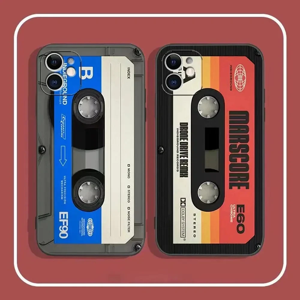 Retro Magnetische Radio-Handyhülle für iPhone 17 16 15 14 13 12 11 Pro Max Mini SE 7 8 Plus 17E Stoßfeste Rutschfeste Schutzhülle Fundas – Detail 1