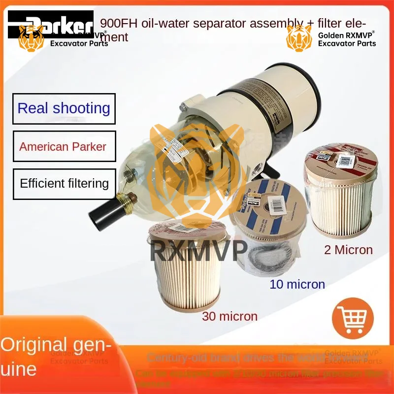 For Parker 900fh Marine Truck Filter Universal Diesel Filter Oil Water Seperator With Paper Core 2040