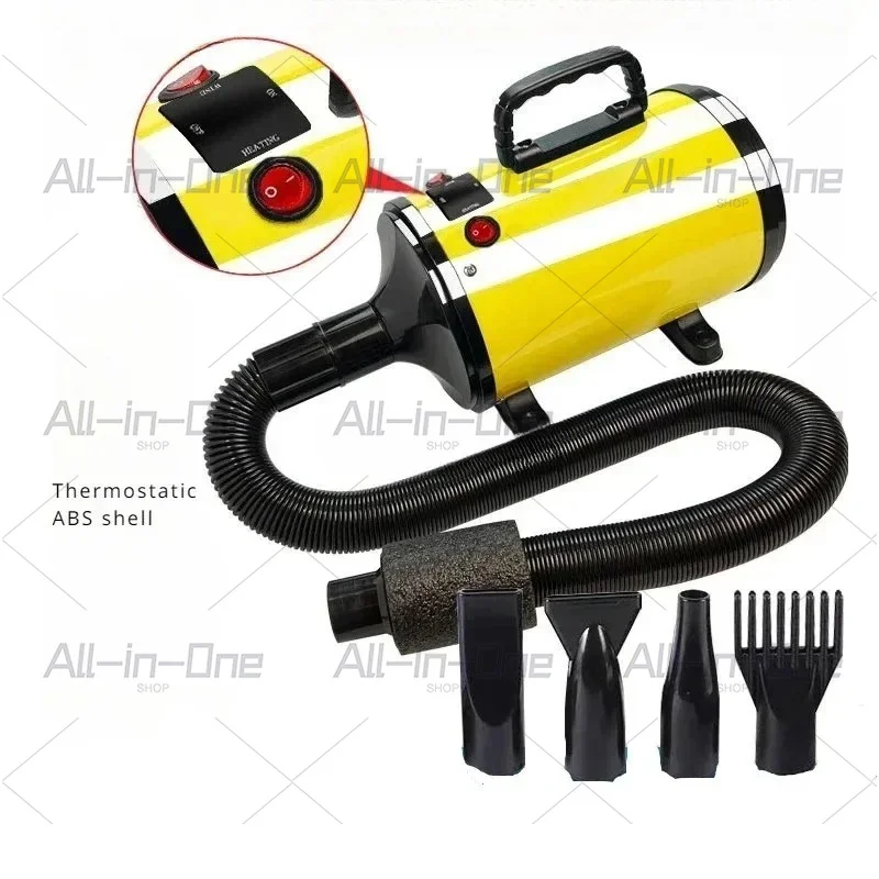 High Power 2800W Dog Grooming Dryer, Fast Drying Blower with Stepless Speed Regulation