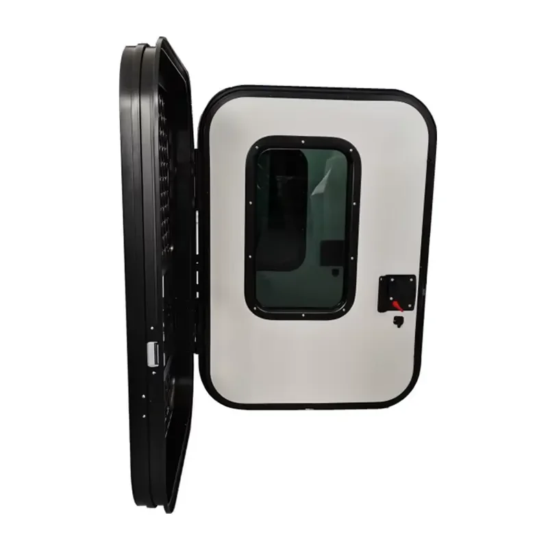 Summer Discount Aluminum Alloy Door Frame Single-Point Lock Door for Camper Trailer RV view 5