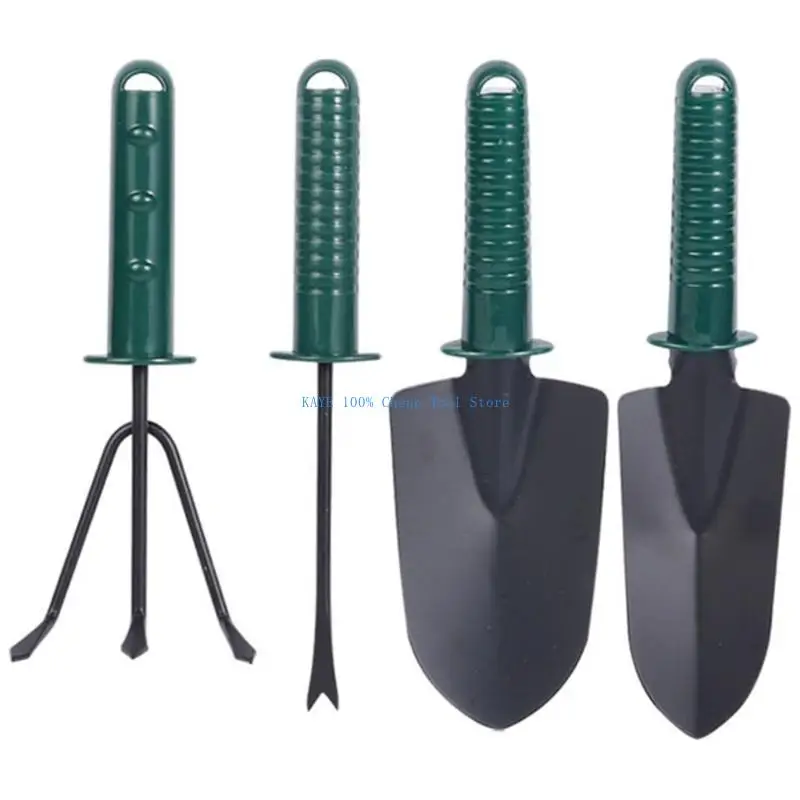 

G6KA Complete Garden Tool set with Hand Shovel Rakes Weeder Transplanter for Garden