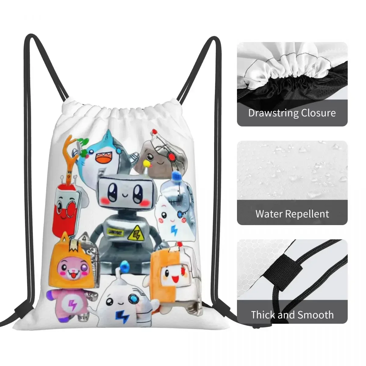 Rocky Lankybox Lanky Box Backpacks Portable Drawstring Bags Drawstring Bundle Pocket Shoes Bag Book Bags For Travel Students