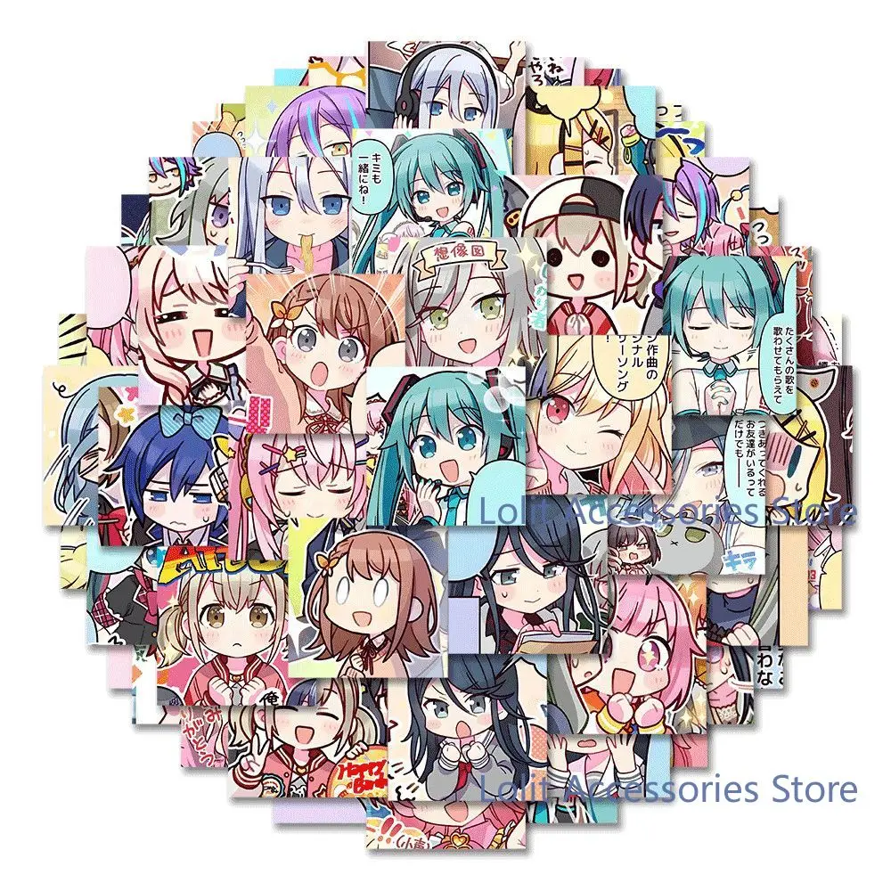 Shinonome Akito Aoyagi Toya Tenma Tsukasa Yoisaki Kanade Project Sekai Tablet Cell Phone Stickers Book Desk Pencil Case Stickers