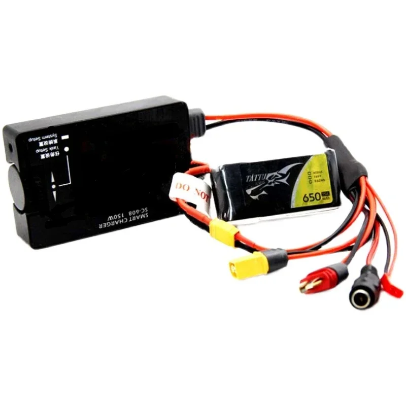 4.0 مللي متر الموز التوصيل إلى XT60 XT30 JST DC5.5 * 2.1 مهايئ شاحن موصل 5 في 1 كابل ل IMAX B6 ISDT شاحن RC FPV سباق الطائرة بدون طيار