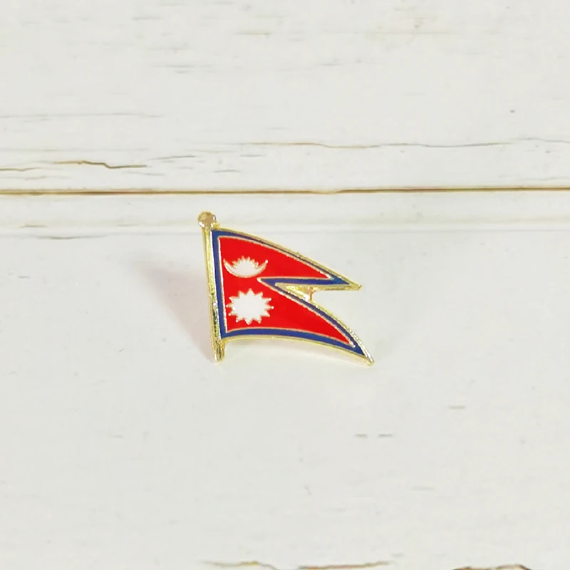 Pin de solapa de Metal de bandera nacional, insignia de país de todo el mundo, todo el mundo, Nigeria, México, Monaco, Marruecos, Albania, Nepal,