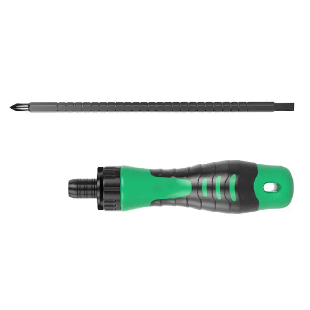 1pc Multipurpose Adjustable Length Telescopic Screwdriver Magnetic Cross Head For DIY Household Repairs