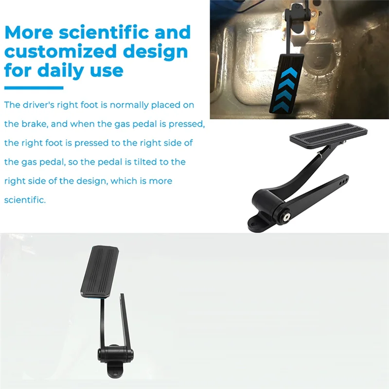 

Универсальная алюминиевая педаль акселератора и дроссельной заслонки для уличного автомобиля Rat Rod GM Chevy Ford Mopar