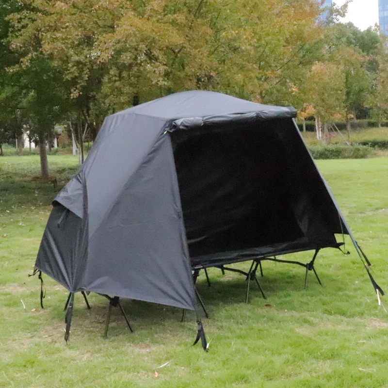 Extra-Long, Extra-Wide Camping Bed Tent with Four Sturdy Aluminum Supports, 200kg Weight Capacity, Outdoor, Foldable, Portable image 4
