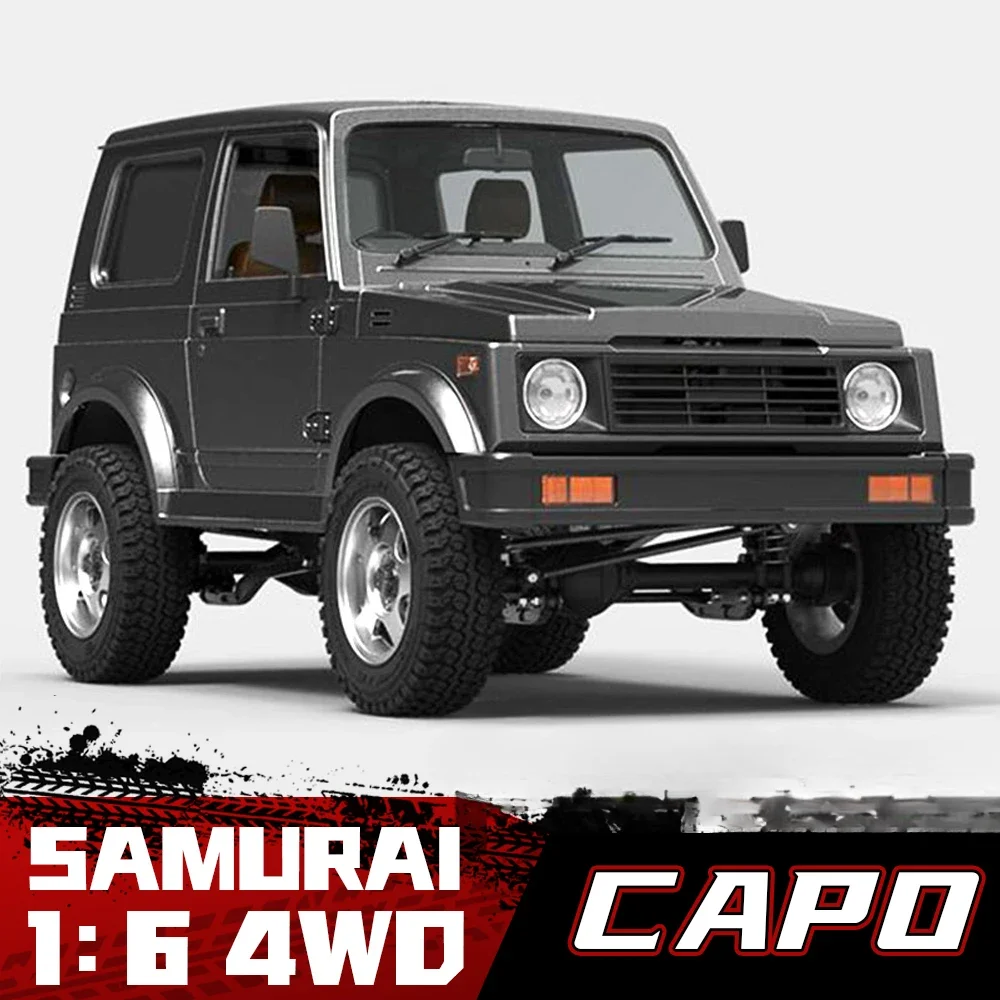 Capo Samurai 1/6 Crawler Climbing Car KIT RC Electric Simulation Remote Control Model Off-road Vehicle Children Adult Toy Gifts