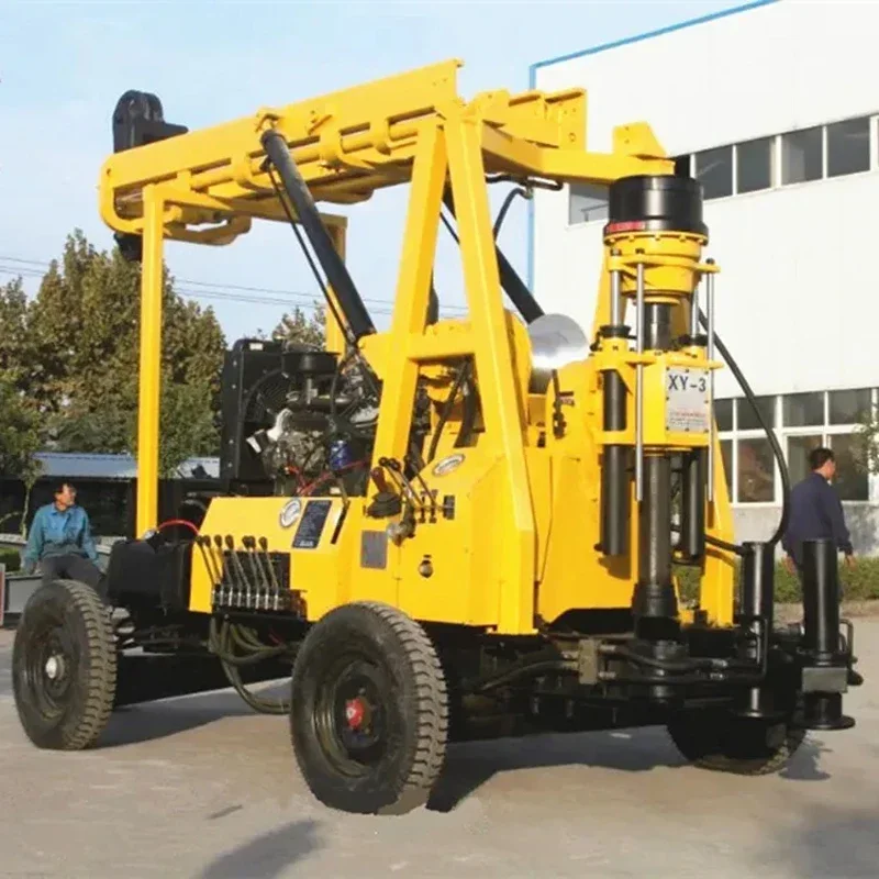 YG Borehole Water Well Core Drilling Rig Machine Soil Underground Crawler Mounted 100M 200M Core Drill Rig Equipment for Canada