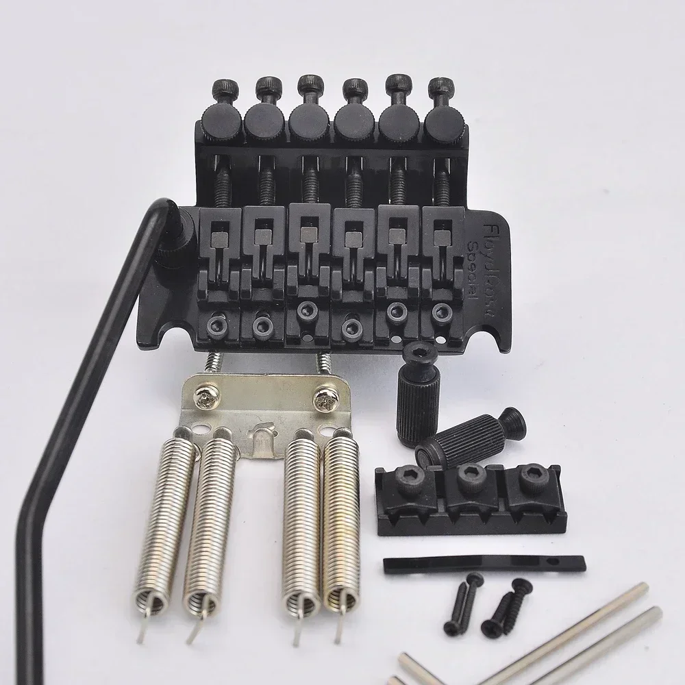 

Black Genuine Original Special Tremolo Guitar Bridge System with 42mm/43mm Locking Nut