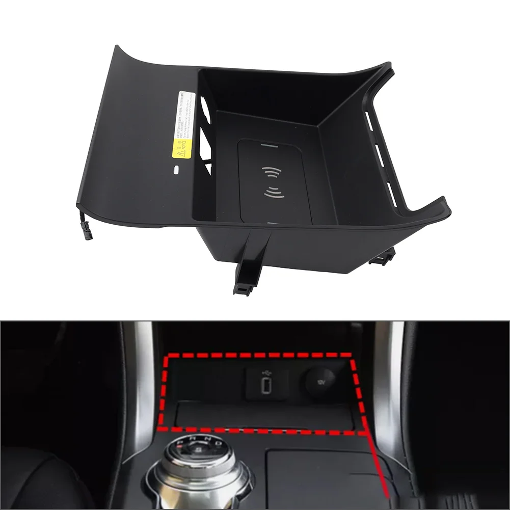 Car Wireless Charger Phone Charging Pad For Ford Mondeo 2015 2016 2017 2018 2019 For Phones with WIRELESS CHARGING FUNCTION Only