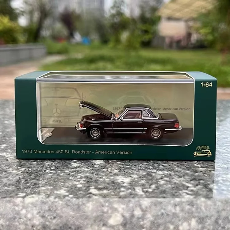 1:64 Modell für Benz 450 sl 1973 Oldtimer Legierung Modell Auto Metall Druckguss Fahrzeuge Sammlung Dekoration Geschenk