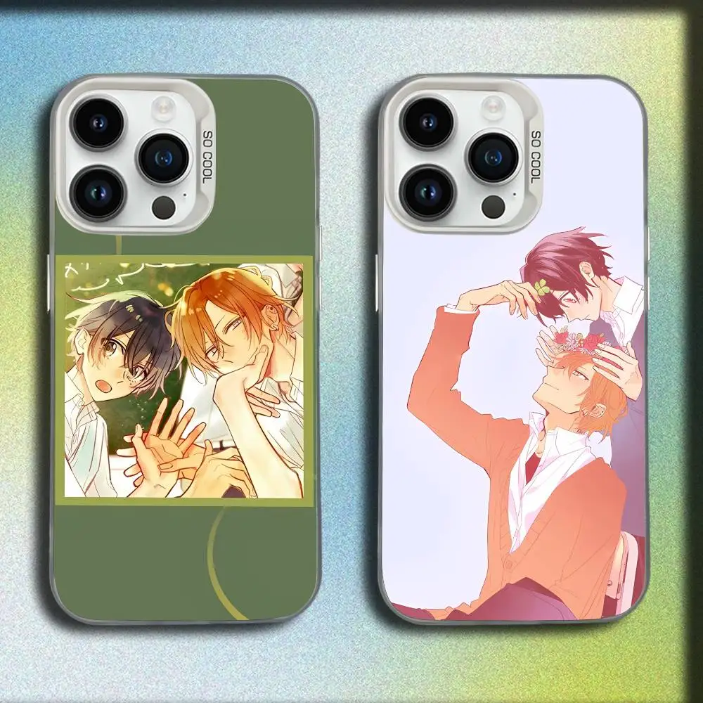 

S-SASAKI Comics And MIYANO Phone Case For iPhone 17,16,15,14,13,12,11,Pro,Max,Plus,E,SE4,Air,Mini White IMD Box