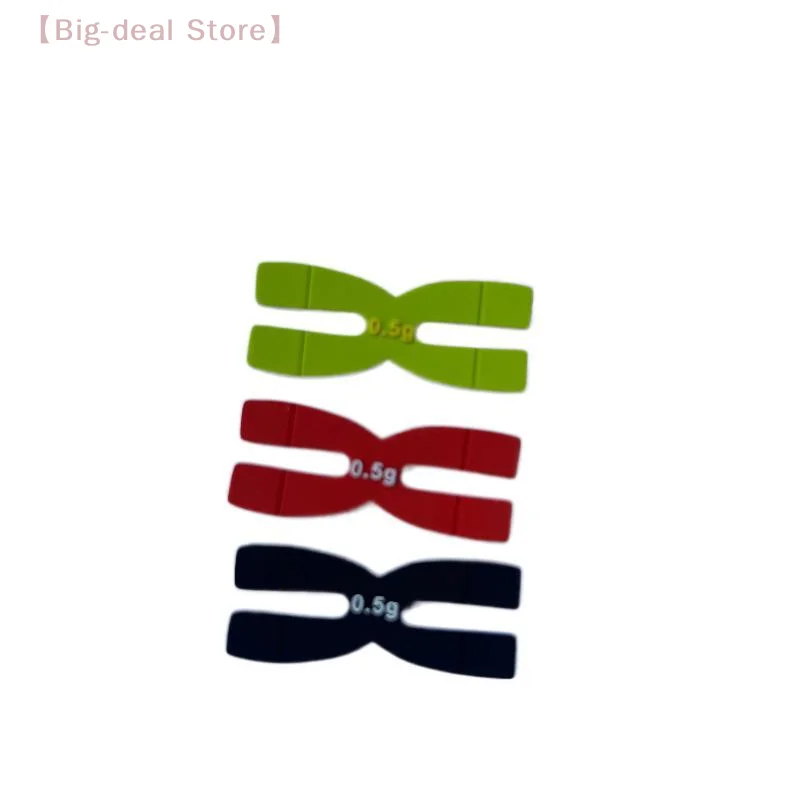 【M】1Pc Self-adhesive 0.5g Silicone H-shaped Badminton Racket Weight Tape For Adjusting Racket Balance Badminton Accessories