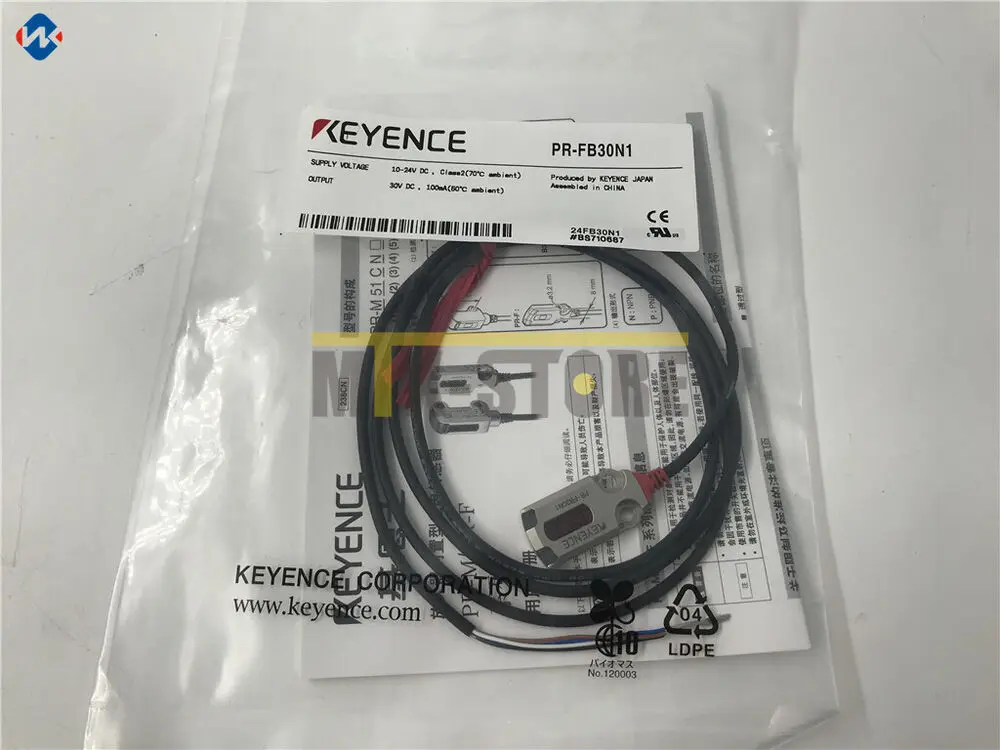 

1pcs New Keyence Brand new ones photoelectric sensor PR-FB30N1