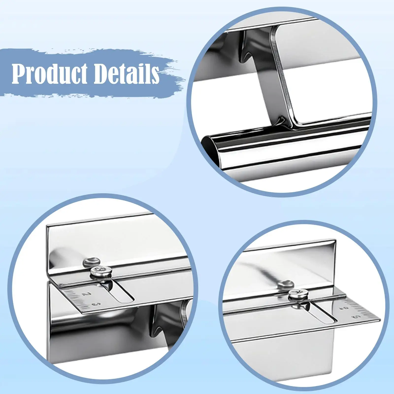 مجرفة زاوية محمولة لتنعيم البناء وقابلة للتعديل، أداة تشطيب للخرسانة للتجديد، حافة البناء