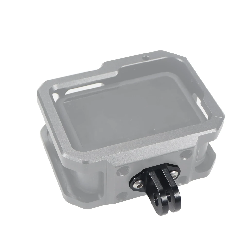 Basis adapter für Stativ montage aus Aluminium legierung für Gopro Action Kamera m3 Schrauben loch Stativ Ein beins tativ halter – Detail 6