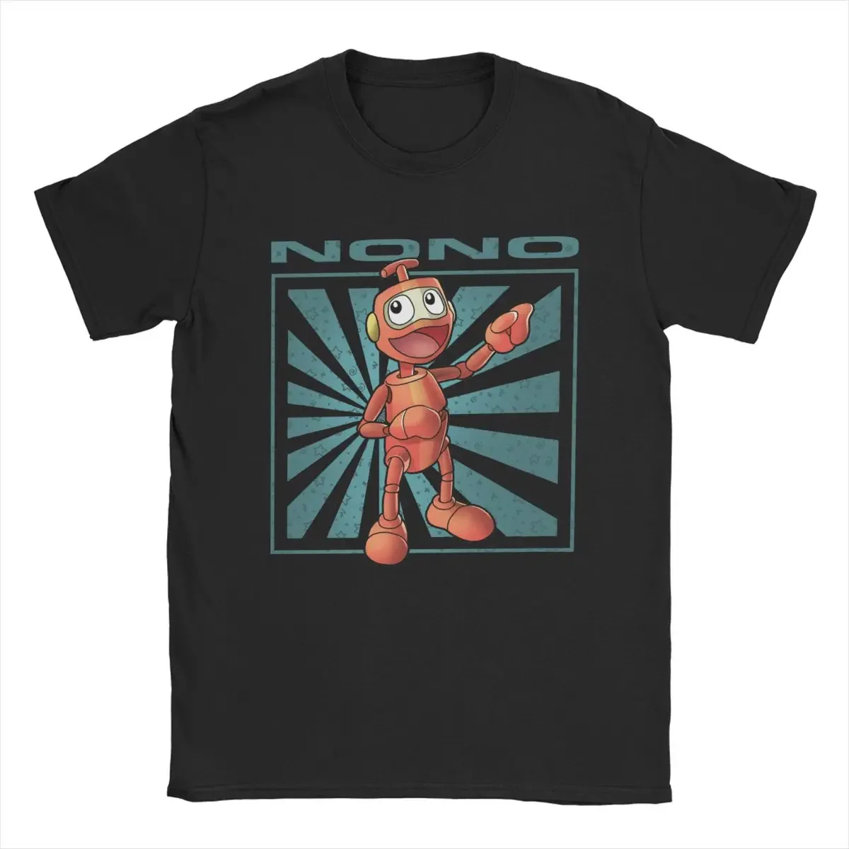 O Neck Short Sleeve T Shirts Graphic Clothing Nono 31 Ulysses 31 T-Shirts for Men Cartoon Crazy 100% Cotton Tee Shirt  harajuku