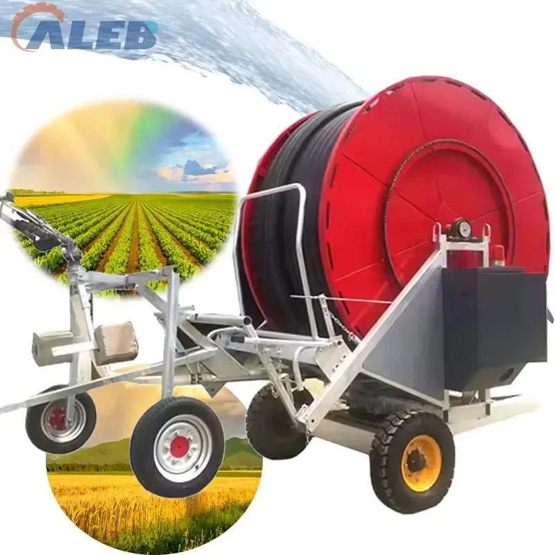 YWM Certificate Cost Effective Center Pivot Travelling Reel Sprinkling Machine Flexible Shift for Dryland Irrigation