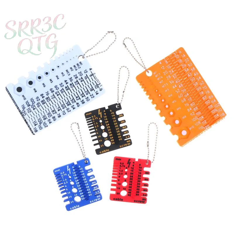 Workshop Tools Engineering - M1-M10 Screw Nut Thread Gauge Bolt