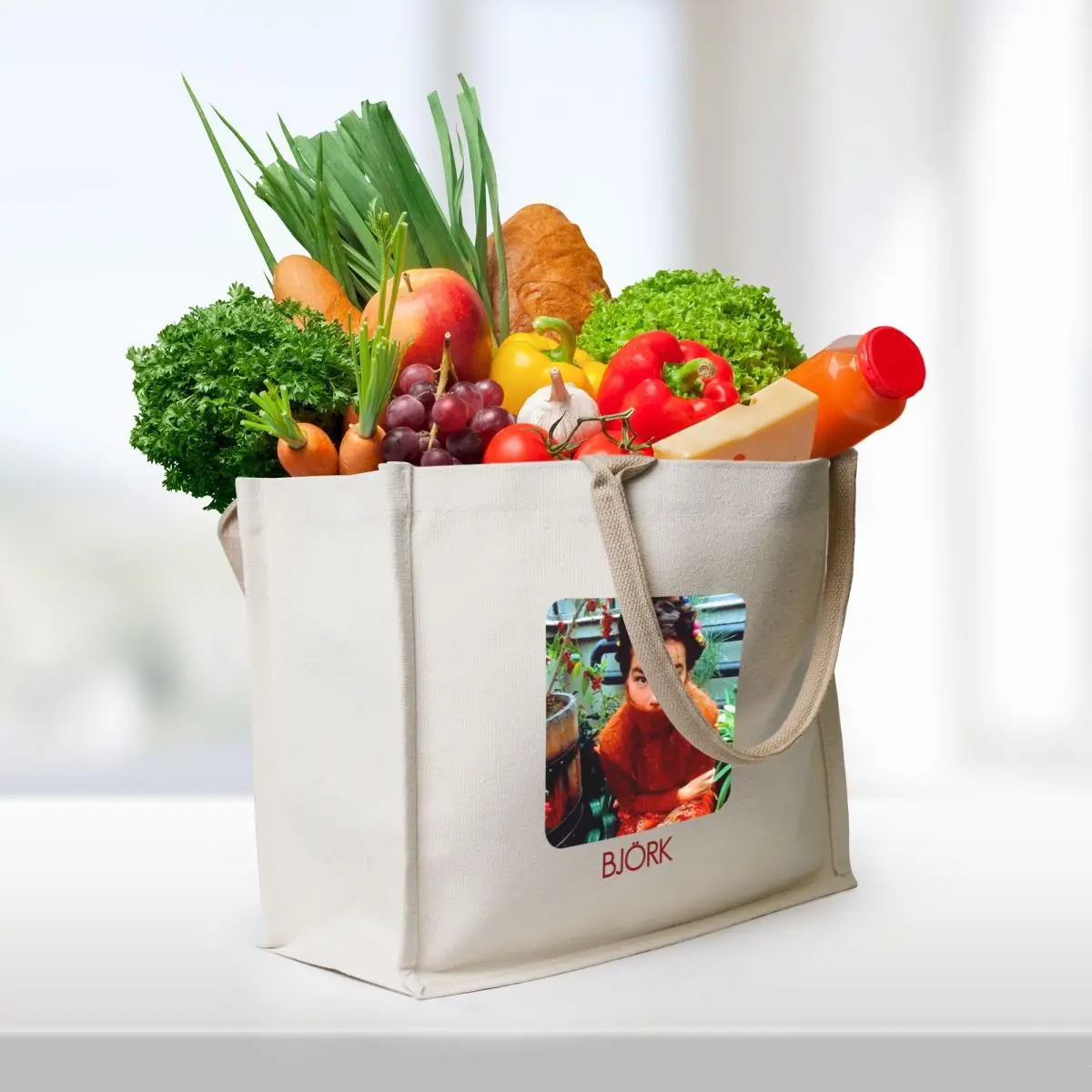 Vintage Bjork Tote Bag hand bag Candy bags tote bag men