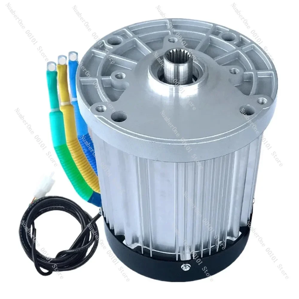 60V/72V 3000W 4600RPM Permanentmagnet bürstenloser Gleichstrommotor Differentialsgeschwindigkeit Elektrofahrzeuge, Werkzeugmaschinen, DIY-Zubehör