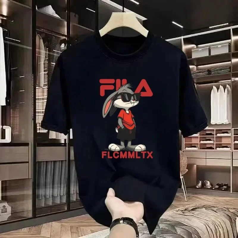 2026 New Luxury Brand Letter Printed T-shirts for Men and Kids Short Sleeved T-shirts High Quality Men's Clothing Street Wear