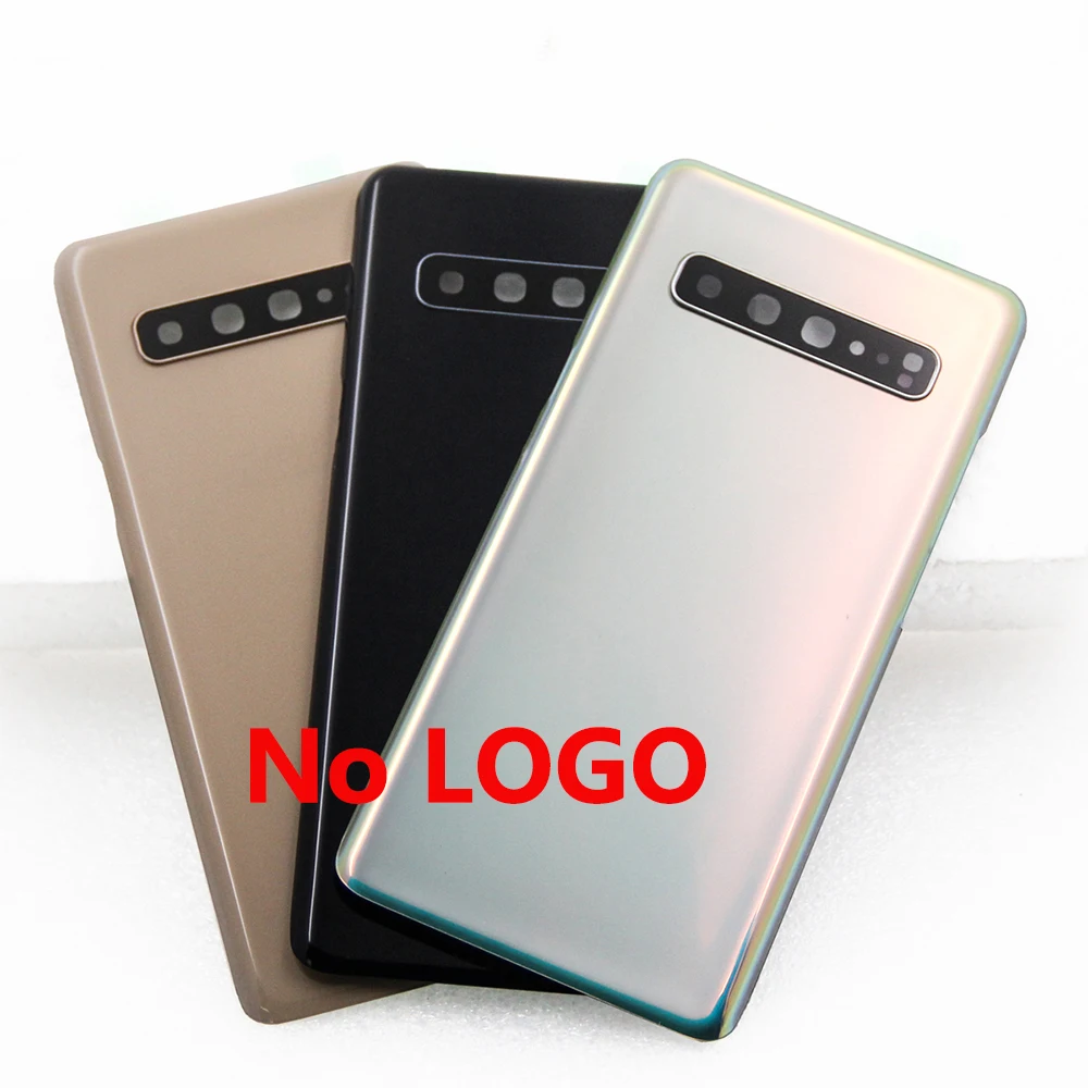 Rückabdeckung für Samsung Galaxy S10 5G G977U SM-G977B, Ersatz-Rückseite, Hartschalen-Batteriegehäuse, Rückgehäuseabdeckung mit Klebstoff – Detail 2