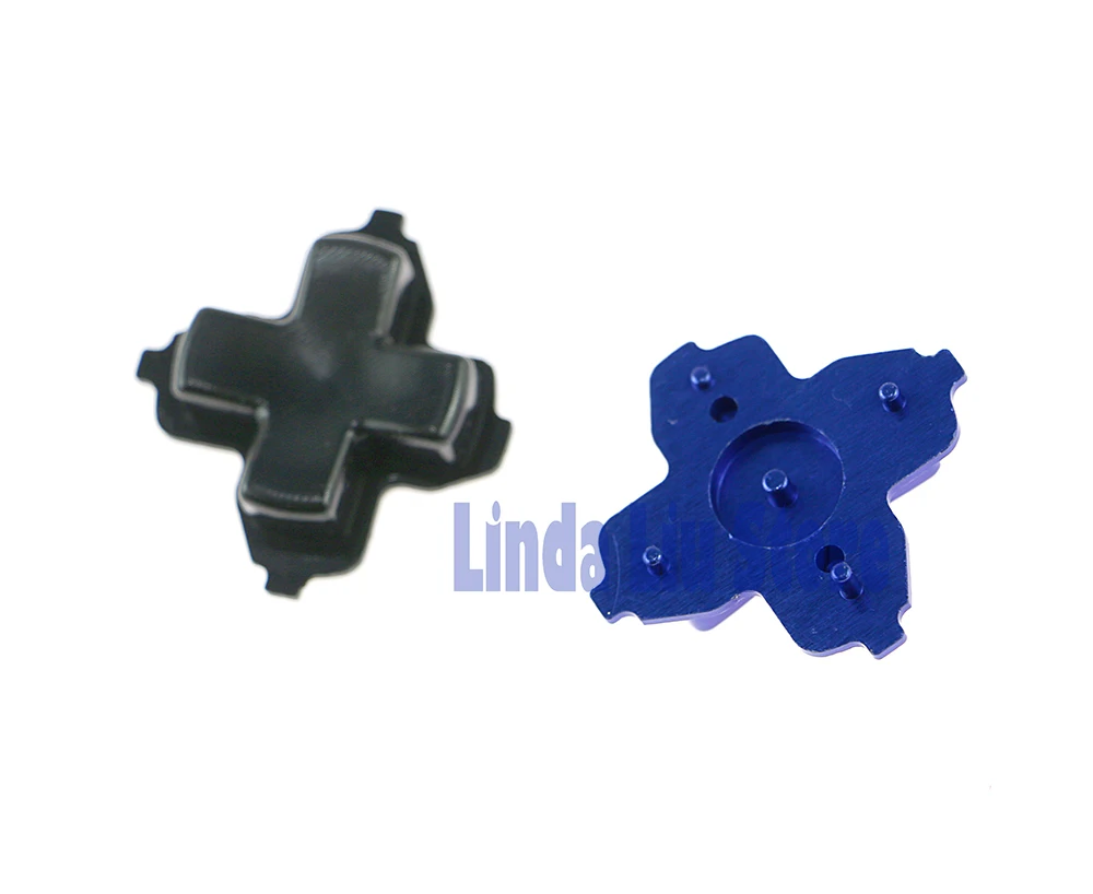 50 قطعة من أزرار الألومنيوم المعدنية المتقاطعة Dpad D-pad لوحدة تحكم ألعاب Xbox one