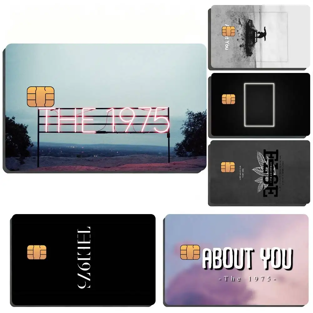 Band T-The 1975 Waterproof Skin Sticker Bank Bus Metro Access Card Protective Film Card Sticker Girl Gift