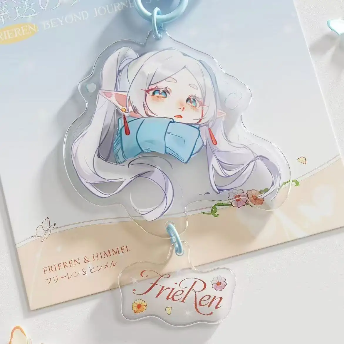 The Buried Florian Fan Fan Peripheral Florian Thinks of Anime High Beauty Acrylic Keychain Y2k Fashion Toys Anime Cartoon