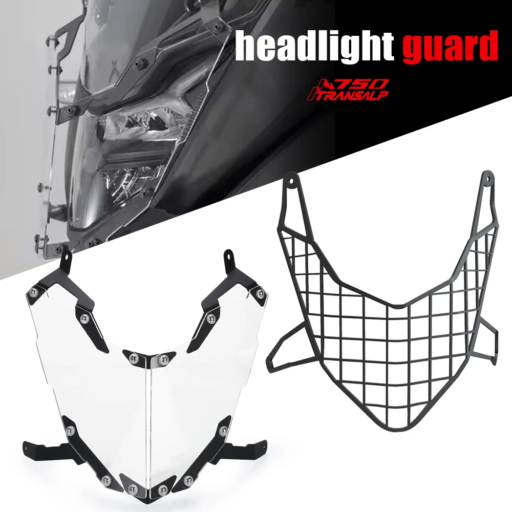 

Motocycle Headlight Guard Head For HONDA XL750 XL 750 TRANSALP 2023~2025 2024 Light Headlamp Grill Cover Protector Accessories