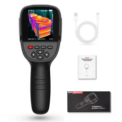 GW256 HT-18+ Thermal Imaging Camera for Water Pipe Leak and Power Electrical PCB Test 256*192 Handheld Thermal Imaging Cameras