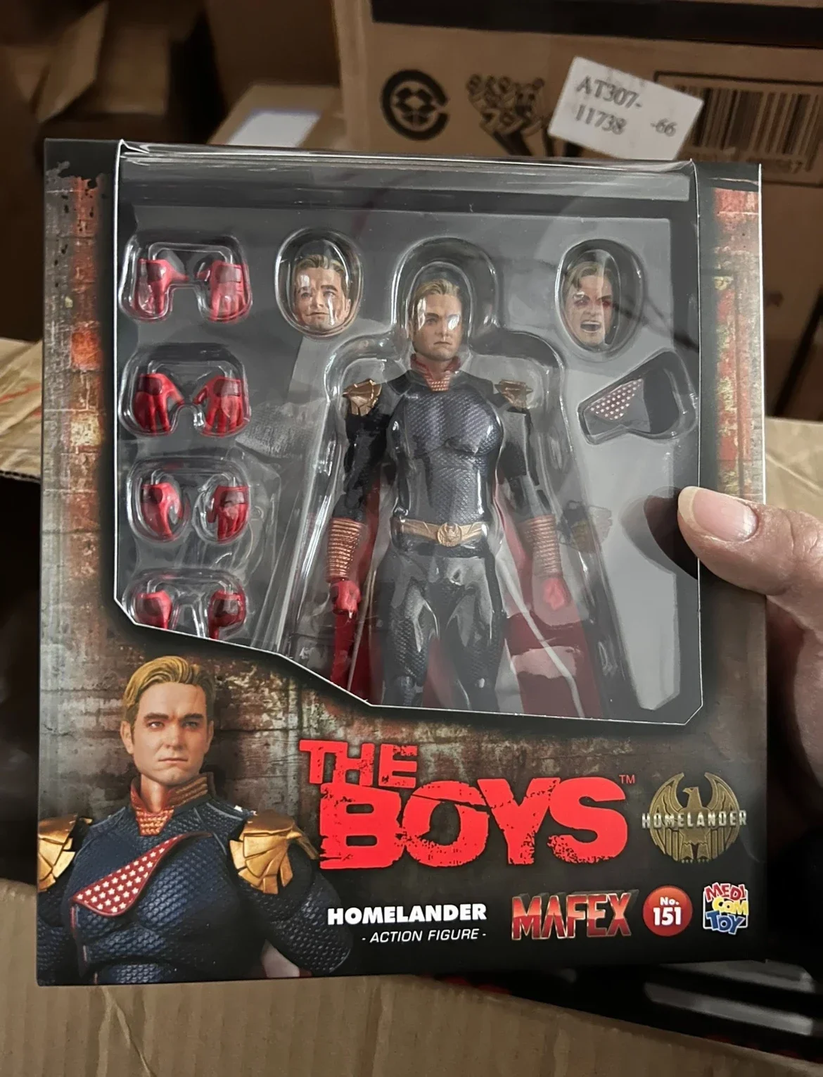 Originele Model Kit MAFEX De Jongens STARLIGHT HOMELANDER Anime Action Figure Model Assemblage Speelgoed voor Jongens 160mm